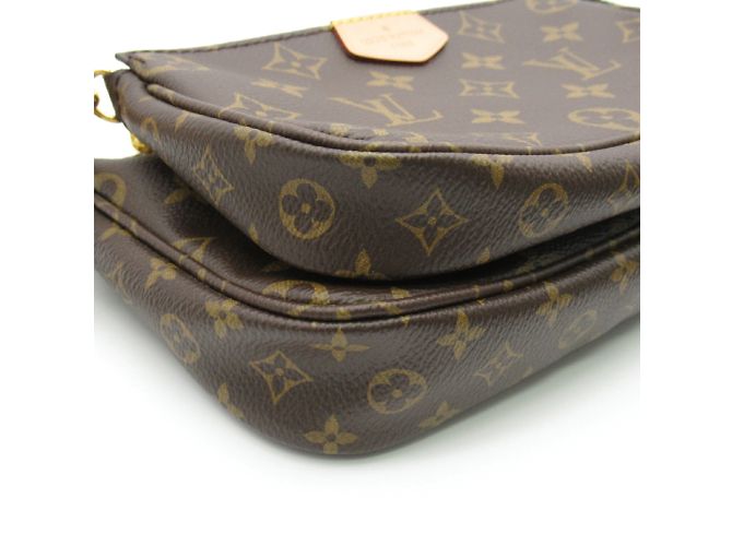 Borsa Multi Pochette Accessorio Louis Vuitton Marrone Monogramma - vista 8