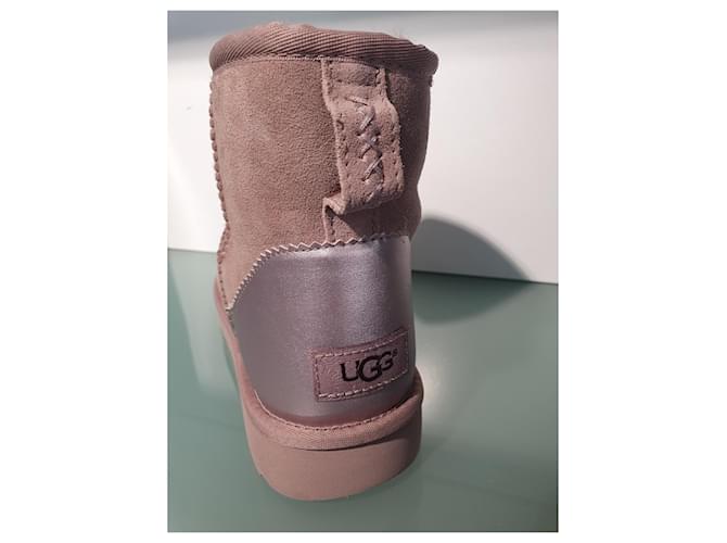 Ugg Bailey Button Mini Metallic Dusk Pink - view 4