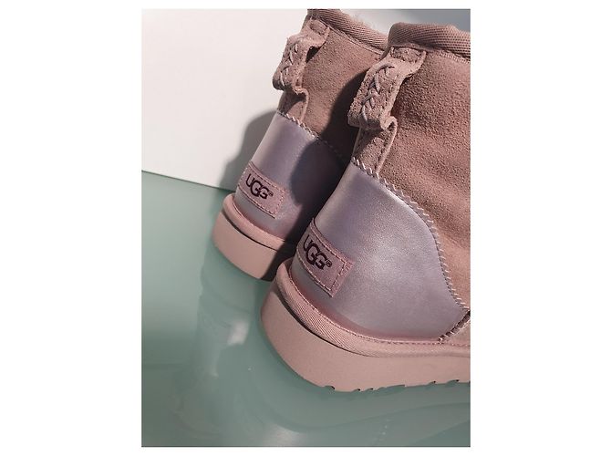 Ugg Bailey Button Mini Metallic Dusk Pink - view 7