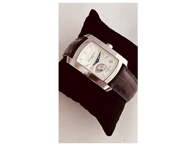 Relógio Baume & Mercier Hampton GM Automático Aço Branco - vista 2