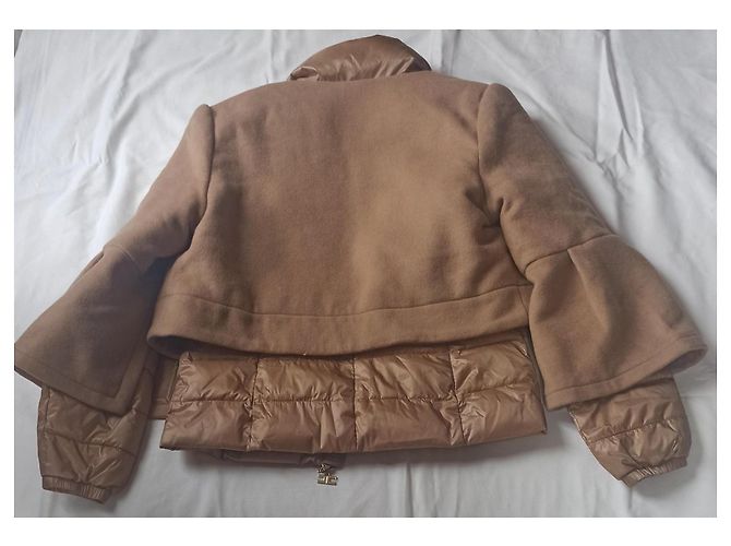 Chaqueta de plumas Elisabetta Franchi camel Camello - vista 2