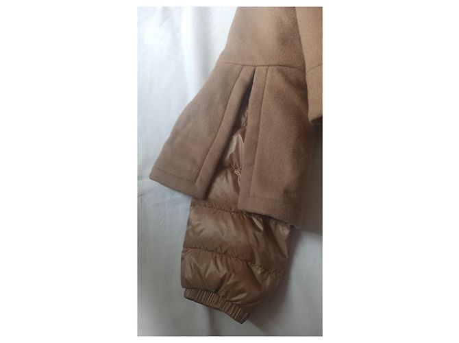 Chaqueta de plumas Elisabetta Franchi camel Camello - vista 7