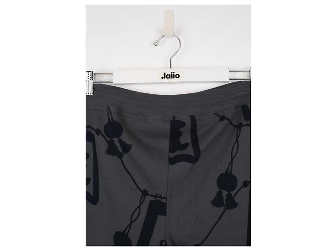 Hermès Pantalones deportivos de algodón Gris - vista 4