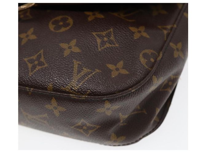 Saint-Cloud LOUIS VUITTON Monogram Saint Cloud GM Borsa a Spalla M51242 LV Auth yk14635 Monogramma - vista 15