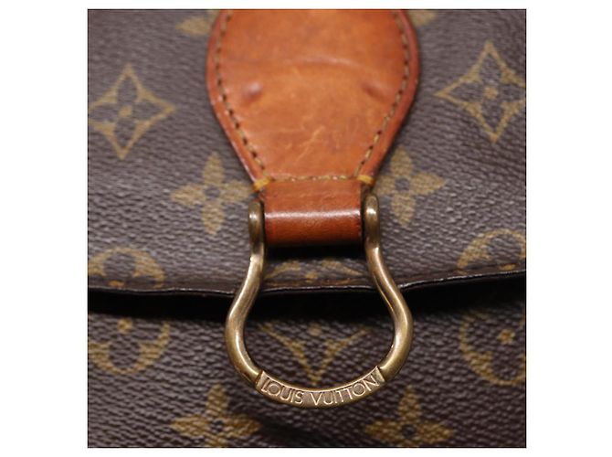 Saint-Cloud LOUIS VUITTON Monogram Saint Cloud GM Borsa a Spalla M51242 LV Auth yk14635 Monogramma - vista 18