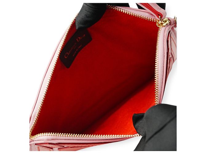 Borsa a spalla portafoglio rosa Dior Multicolore - vista 6