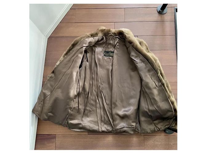 Autre Marque Felljacke mit goldenen Reflexen - Ansicht 8