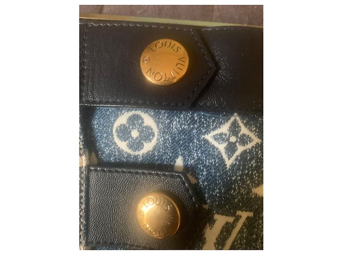Louis Vuitton Mini gonna Blu - vista 5