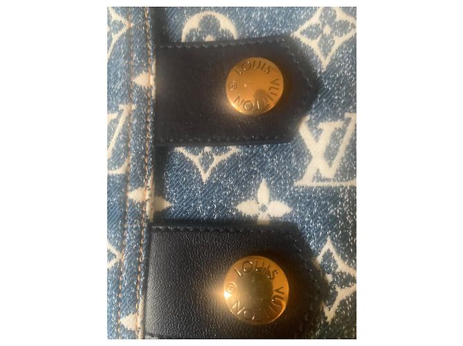 Louis Vuitton Mini gonna Blu - vista 9