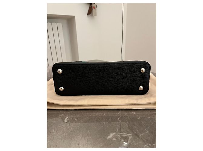 Capucines Louis Vuitton x Yayoi Kusama Leder Handtasche Mehrfarben - Ansicht 8