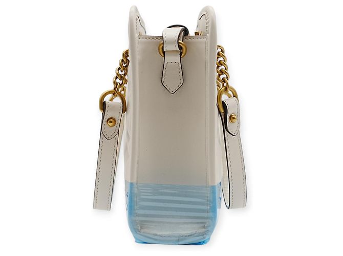 Bolsa Mini Matelassé Gucci Marmont Branco - vista 3