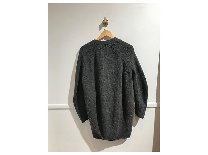 PRADA Malha T.IT 44 Lã Cinza - vista 2