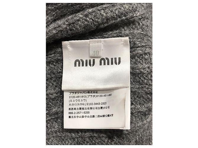MIU MIU Strickwaren T.IT 40 Wolle - Ansicht 5