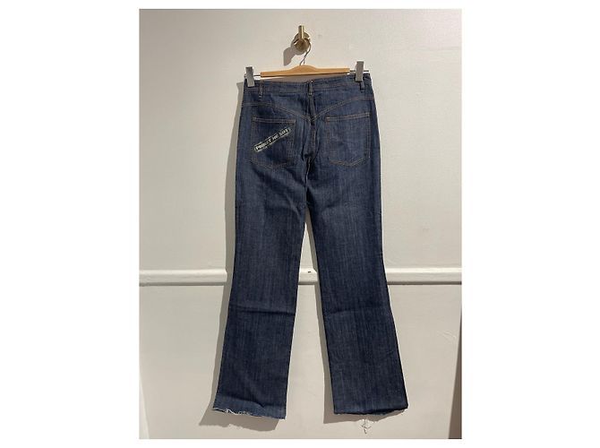 Chloé Jeans CHLOE T.FR 36 Cotone Blu - vista 3