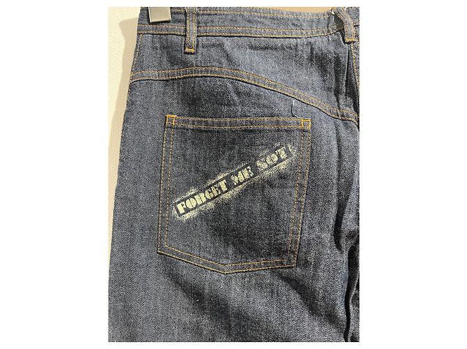 Chloé Jeans CHLOE T.FR 36 Cotone Blu - vista 4