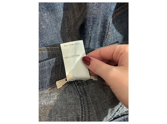 Chloé Jeans CHLOE T.FR 36 Cotone Blu - vista 6