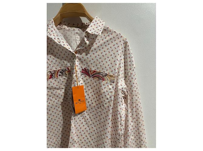 ETRO Tops T.IT 42 Algodón Blanco - vista 2