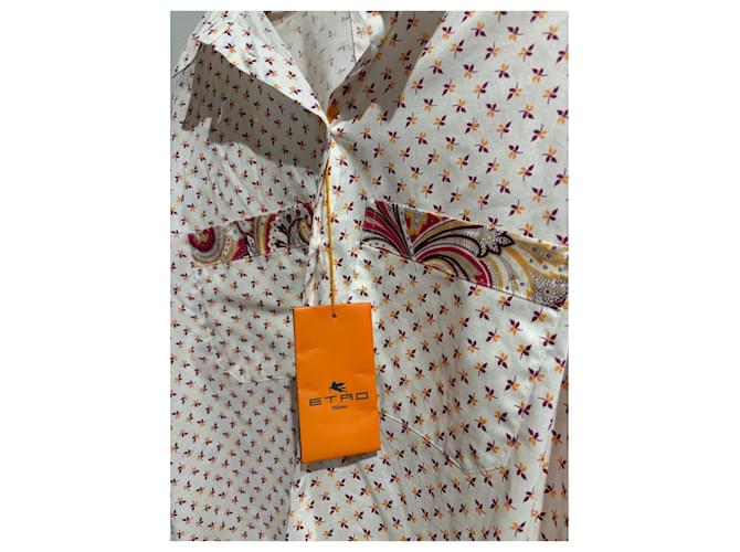 ETRO Tops T.IT 42 Algodón Blanco - vista 3