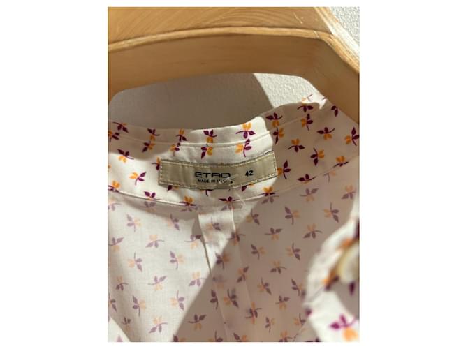 ETRO Tops T.IT 42 Algodón Blanco - vista 4
