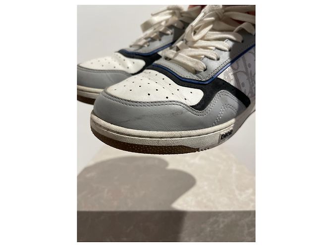 Scarpe DIOR T.EU 41 Pelle Blu - vista 3