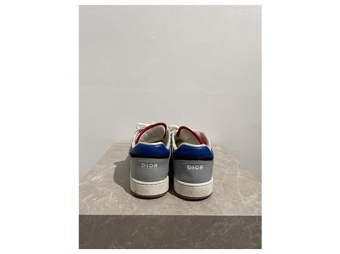 Scarpe DIOR T.EU 41 Pelle Blu - vista 4