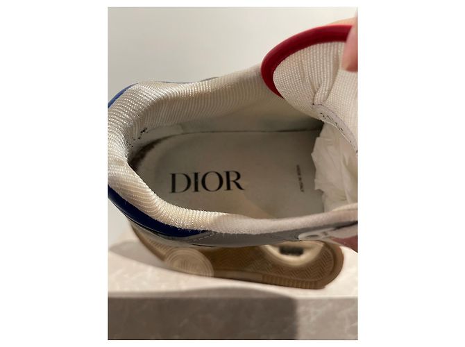 Scarpe DIOR T.EU 41 Pelle Blu - vista 6