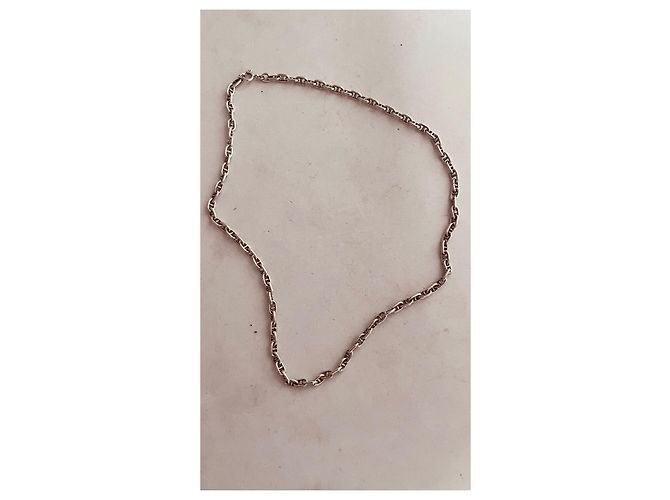 Hermès Collier vintage Argenté - vue 2