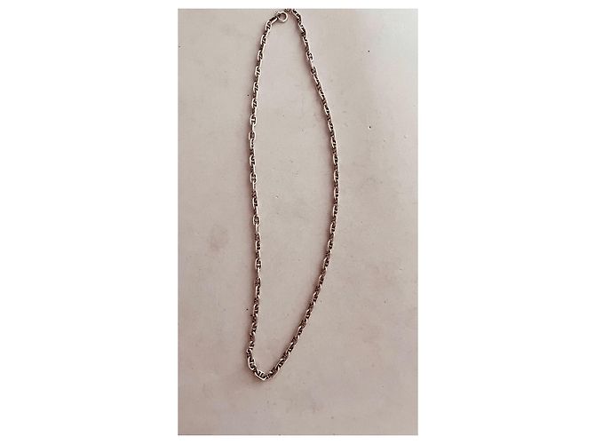 Hermès Collier vintage Argenté - vue 3
