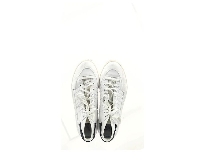 Autre Marque Baskets montantes Adidas Nizza Parley en polyester blanc - vue 10