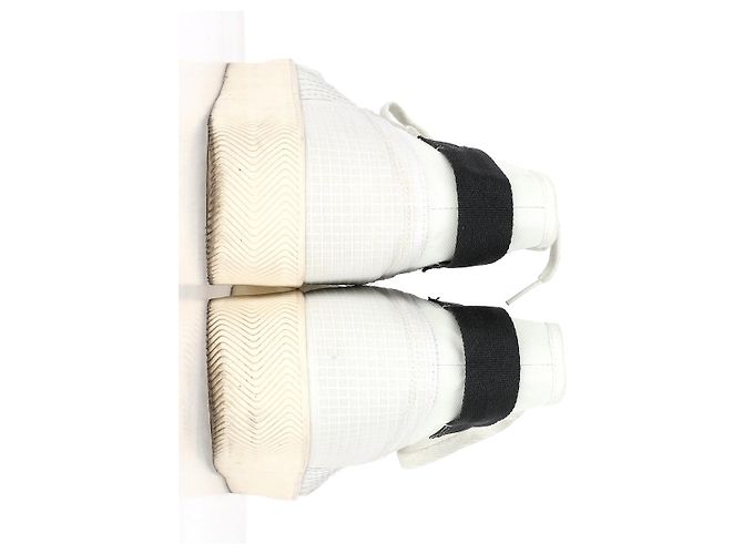 Autre Marque Baskets montantes Adidas Nizza Parley en polyester blanc - vue 12