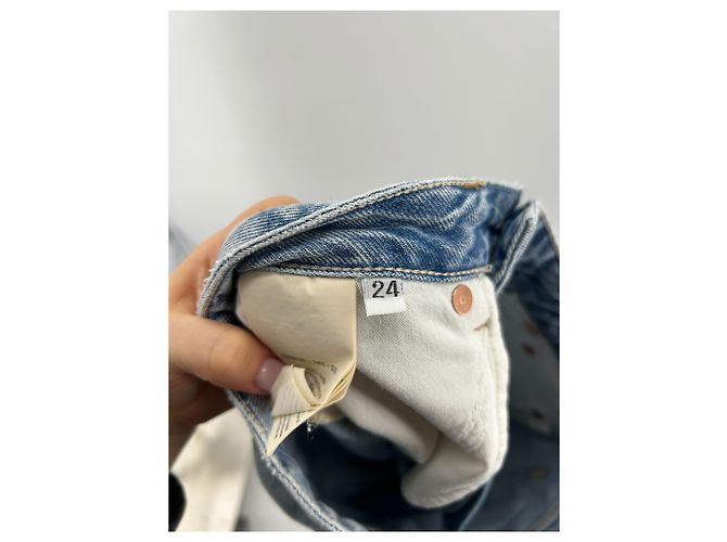 Closed Shorts chiusi T.US 24 in cotone Blu - vista 5