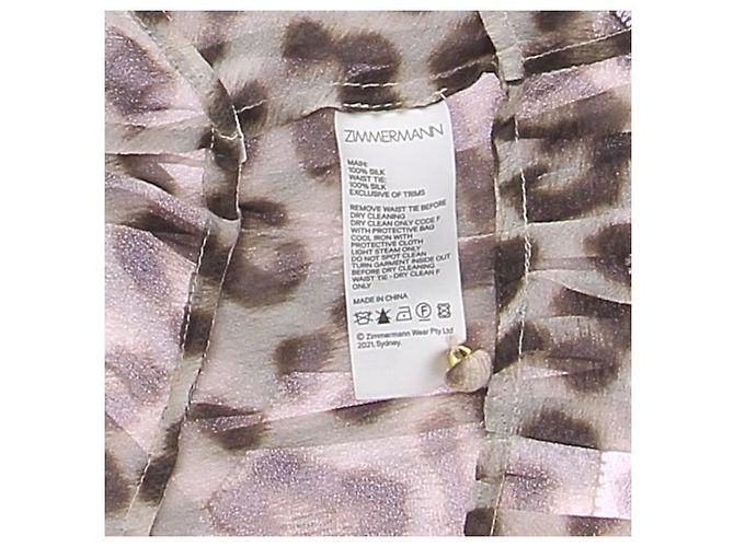 Zimmermann Kleider T.0-5 0 Polyester Braun - Ansicht 8