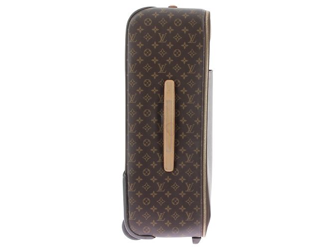 LOUIS VUITTON Borse da viaggio T. Tessuto Marrone - vista 4