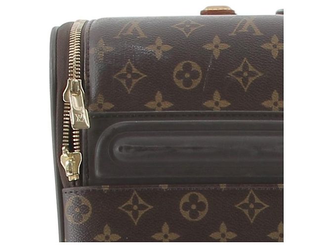 LOUIS VUITTON Borse da viaggio T. Tessuto Marrone - vista 8
