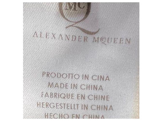 Suéter de lã preto com gola redonda impressa MCQ de Alexander McQueen - vista 6