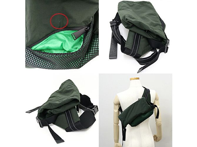 Riñonera verde caqui Bottega Veneta - vista 3
