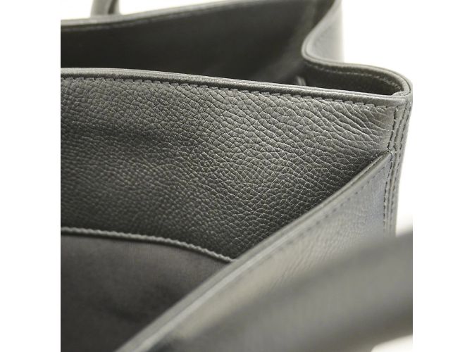 Chanel Executive Leder Tote Bag Schwarz - Ansicht 7