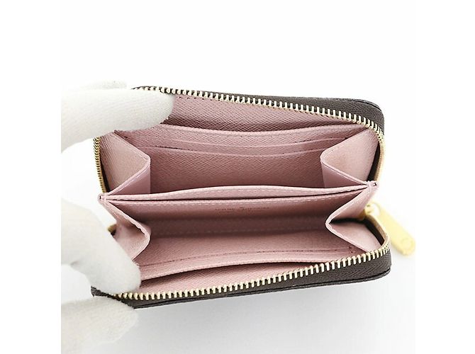 Portafoglio Zippy Louis Vuitton Rosa Damier ebene - vista 2