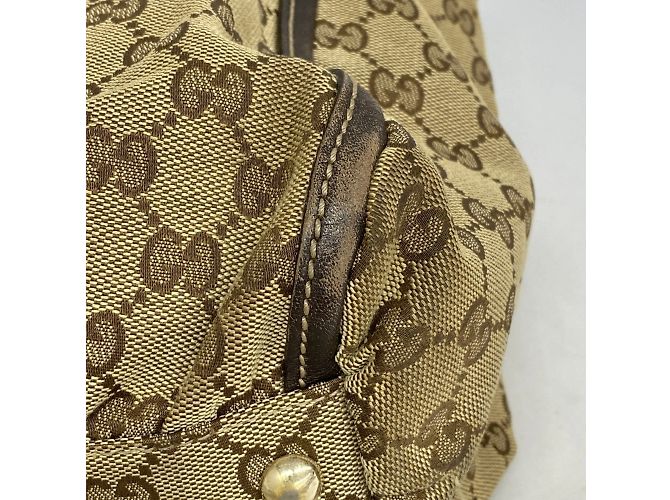 Borsa Tote Gucci GG Canvas 190248 - vista 6
