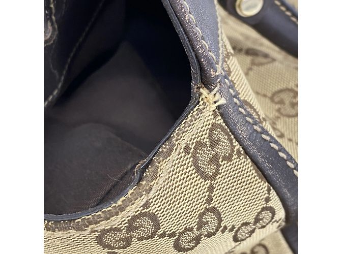 Borsa Tote Gucci GG Canvas 190248 - vista 7