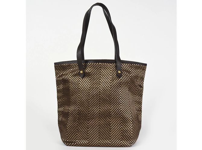 Borsa Tote MM Kaba Chennai di Hermès Marrone - vista 3