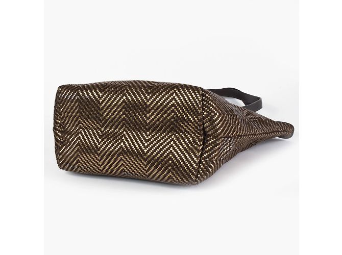 Borsa Tote MM Kaba Chennai di Hermès Marrone - vista 4