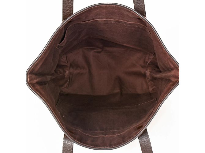 Borsa Tote MM Kaba Chennai di Hermès Marrone - vista 5