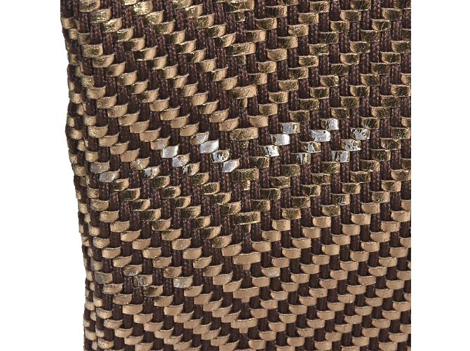 Borsa Tote MM Kaba Chennai di Hermès Marrone - vista 6