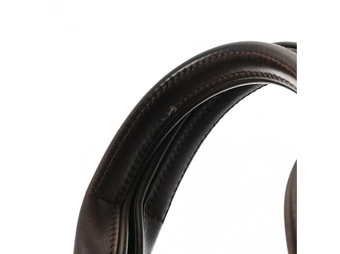 Hermès Borsa Hermes Acapulco MM marrone - vista 5