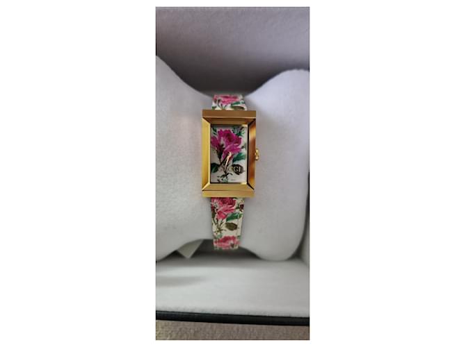 Gucci G-Rahmen Perlmutt Weiß - Ansicht 3