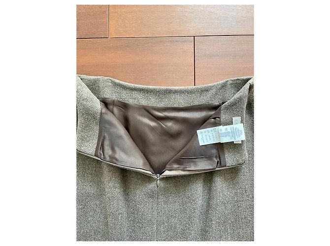 Autre Marque Caractère gerade Wollrock Erdfarbe - Ansicht 6