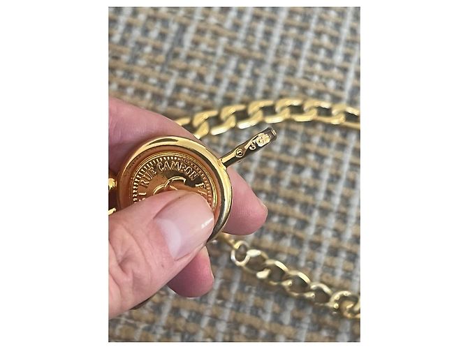Cambon Chanel-Gürtel 3 Reihen gold Golden - Ansicht 9