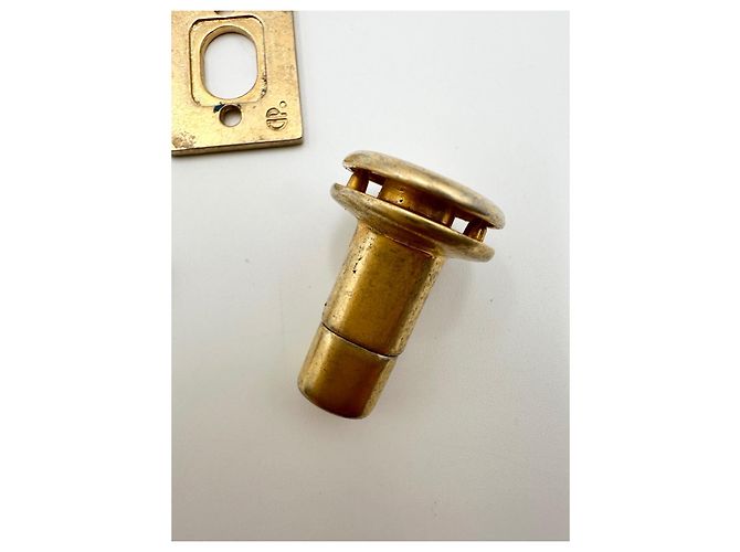 CHANEL CC Drehverschluss Schnalle antikgold Golden - Ansicht 11