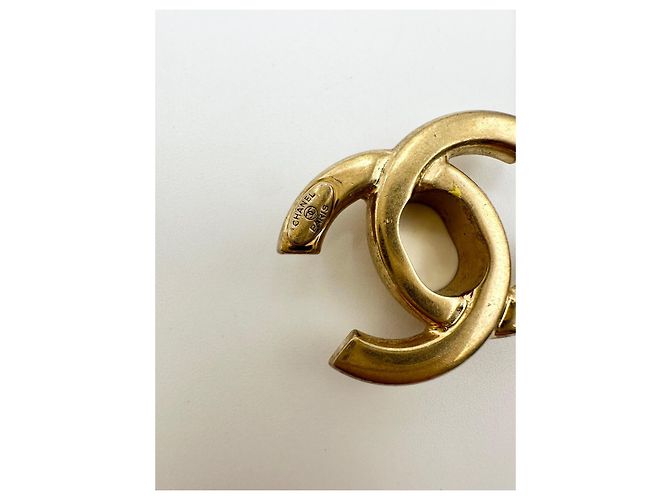 CHANEL CC Drehverschluss Schnalle antikgold Golden - Ansicht 5